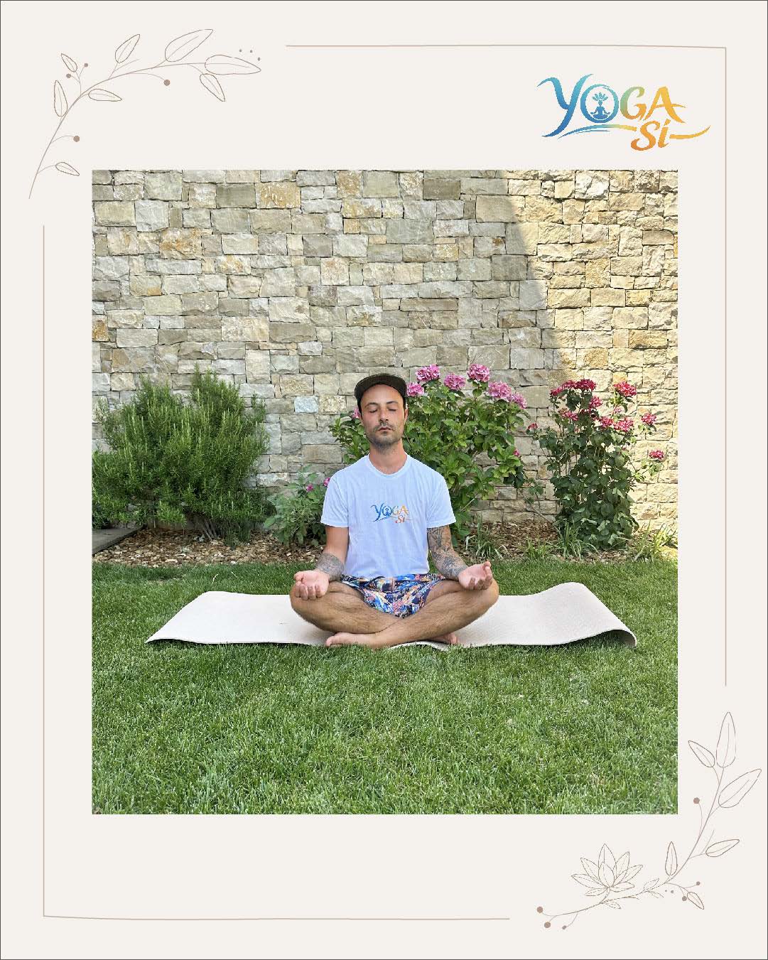 Riccardo Barzasi Yoga Sì pratica yoga e respirazione